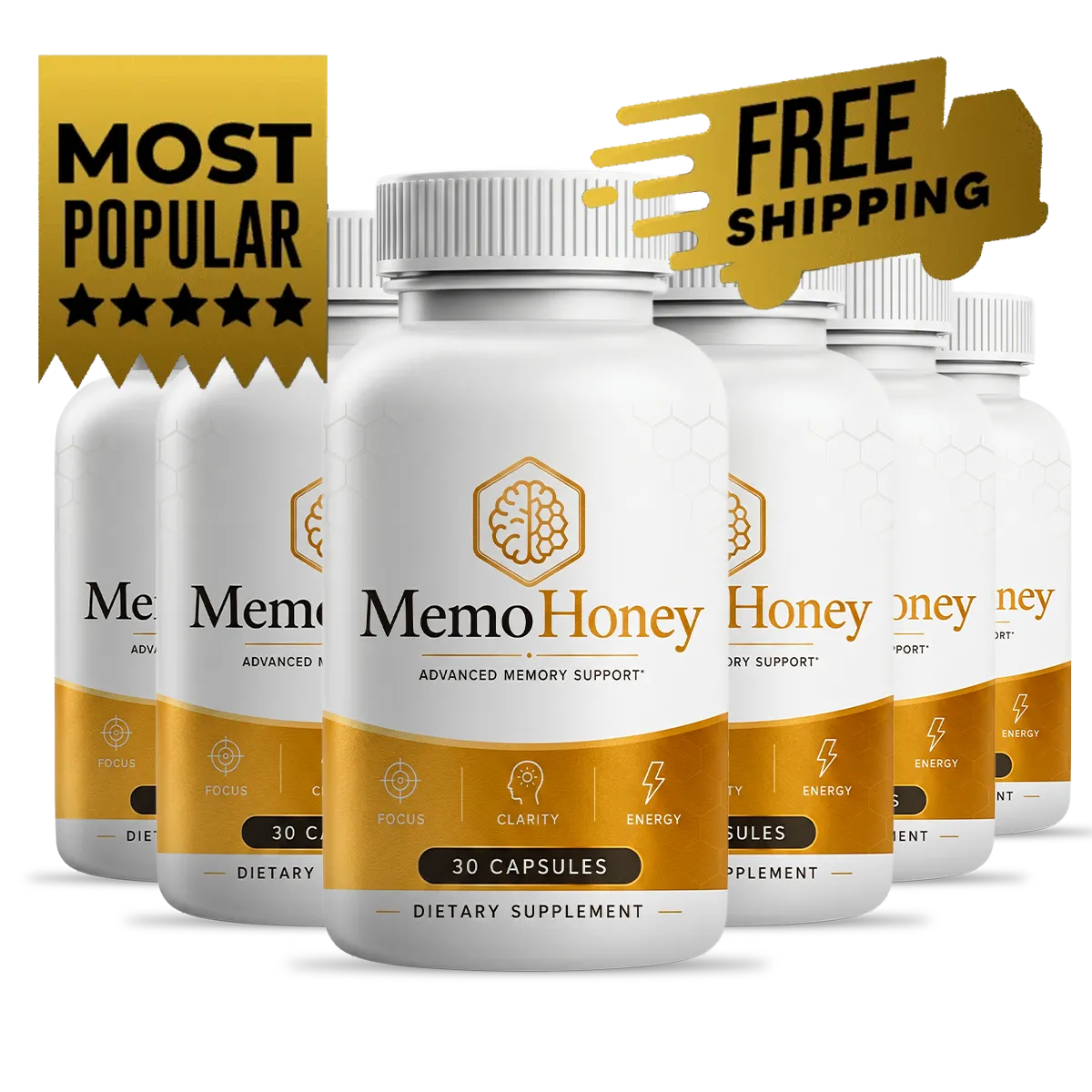 MemoHoney 6 Bottles — Best Value